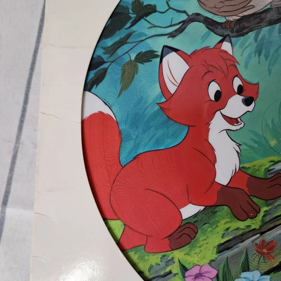 Vintage 1981 Walt Disney The Fox and the Hound Pictire Disc Vinyl Record - Picture 8 of 15